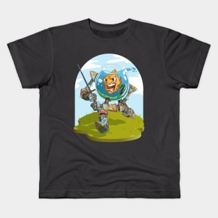 Knight Fish Kids T-Shirt